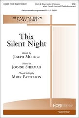 This Silent Night SAB choral sheet music cover